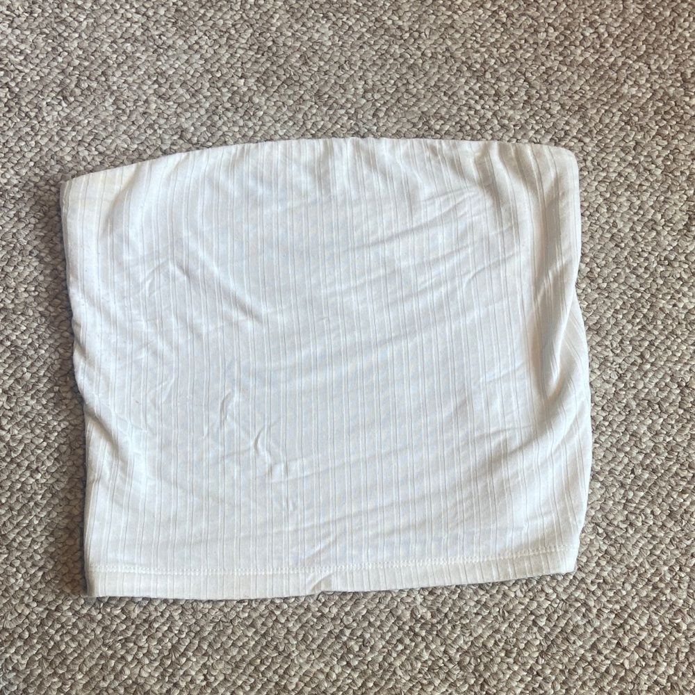 American Eagle Outfitters White Tube Top